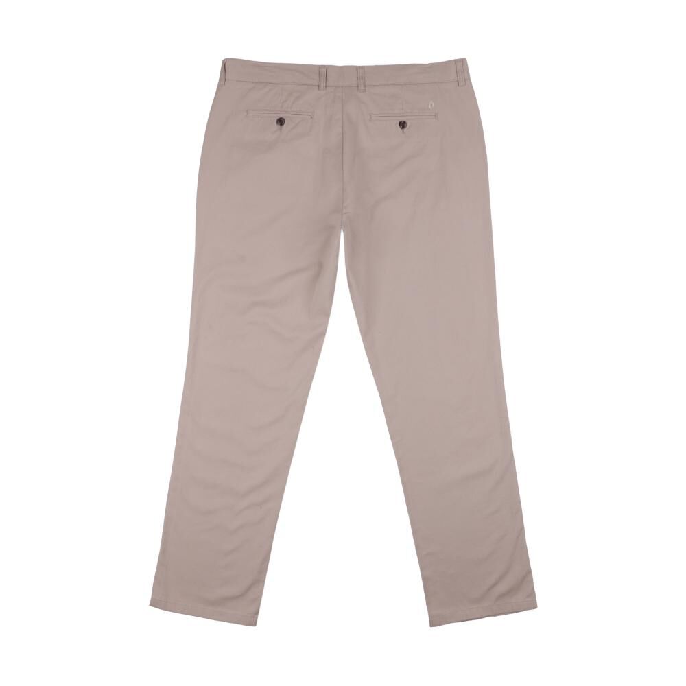 Pantalón Liso Tiro Medio Regular Hombre Herald image number 1.0