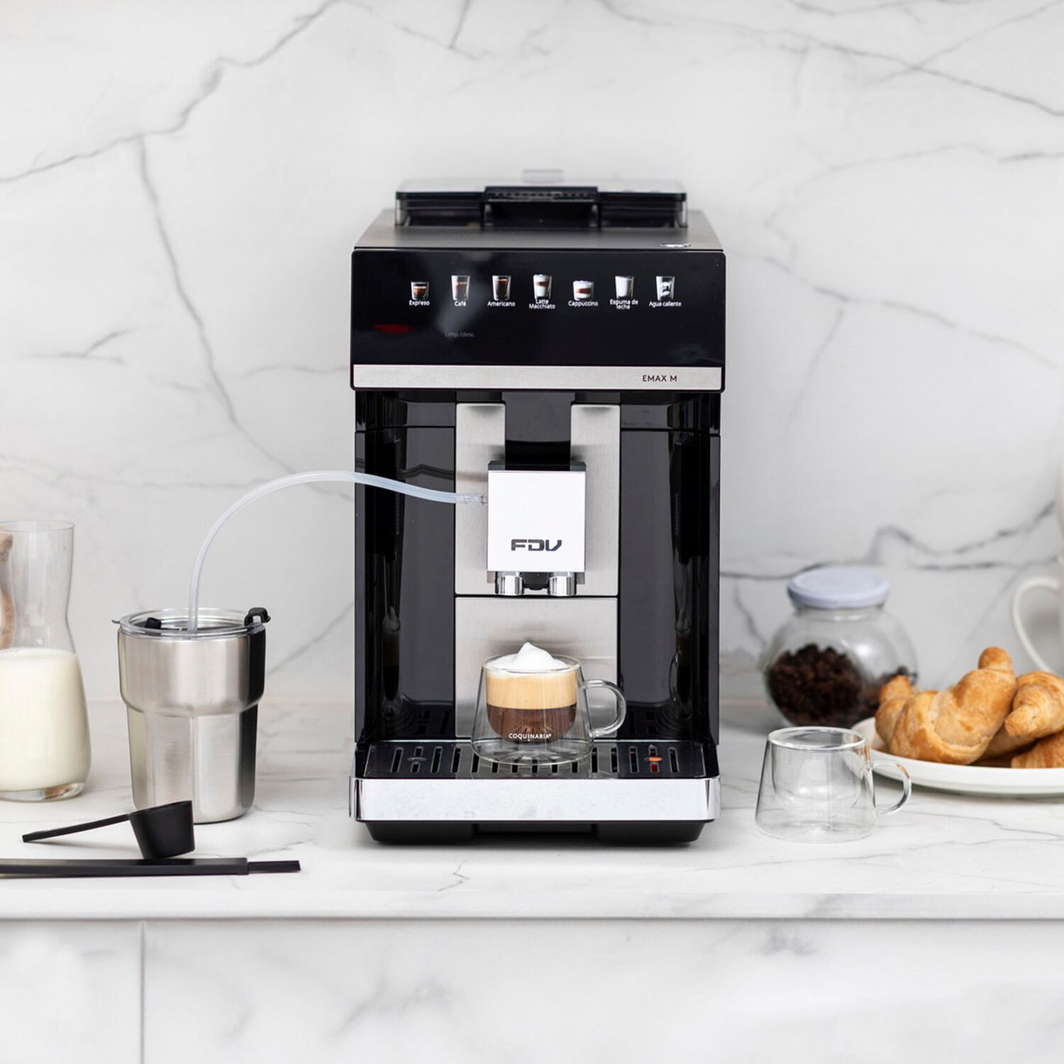 Fdv Cafetera Superautom&aacute;tica 250g Lib&eacute;rica Negro image number 6.0