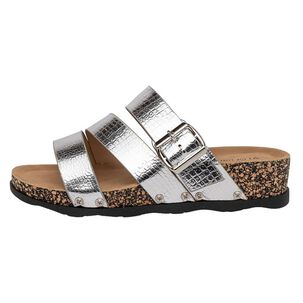 Sandalia Tormo Plateado Alquimia