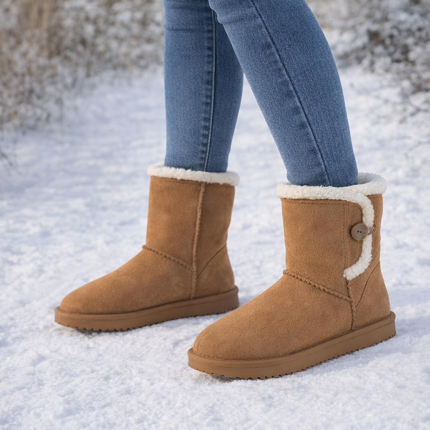 Bota Waterproof Parc Caramelo Alquimia image number 4.0