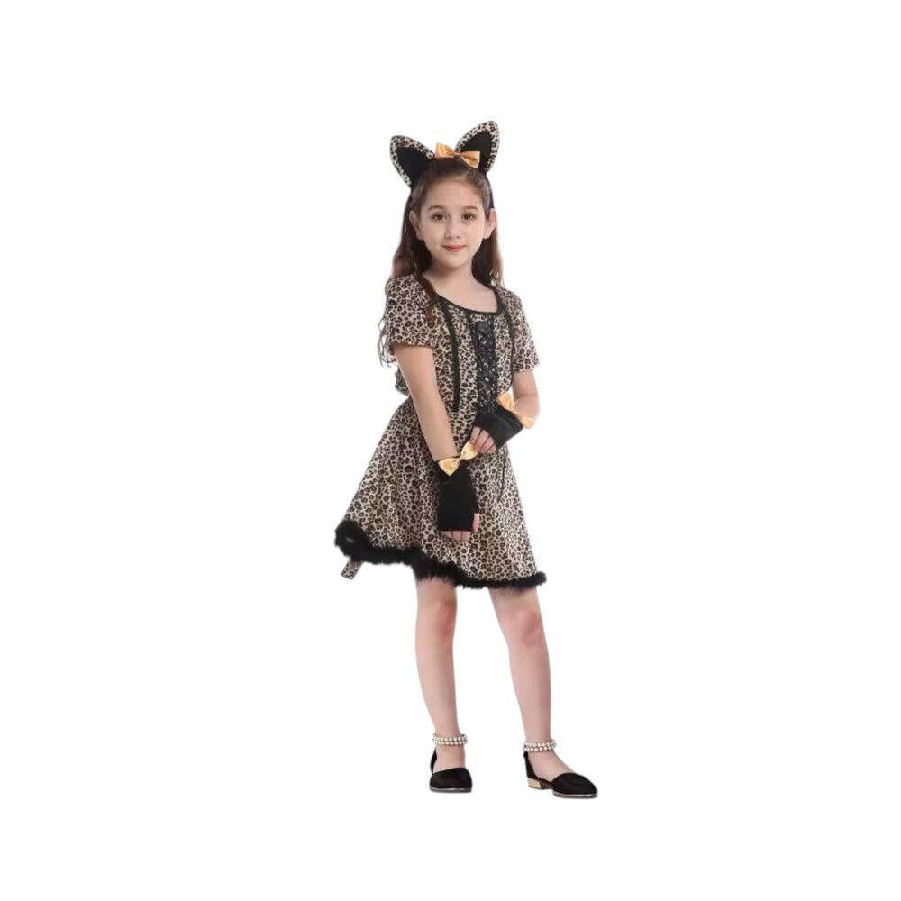 Disfraz Infantil Gato Vestido Ni&ntilde;a image number 3.0