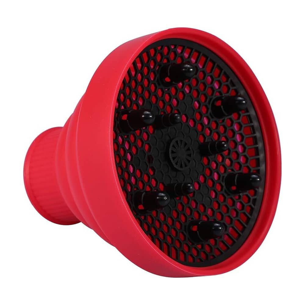 Difusor Para Secador De Cabello De Silicona Plegable Rojo image number 0.0