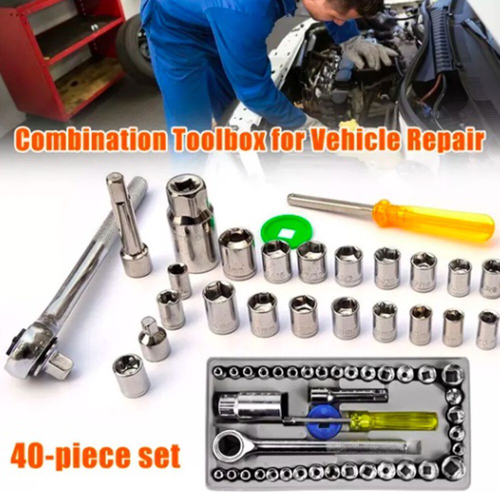 Juego Autocle 40 Pzas Color Gris image number 3.0