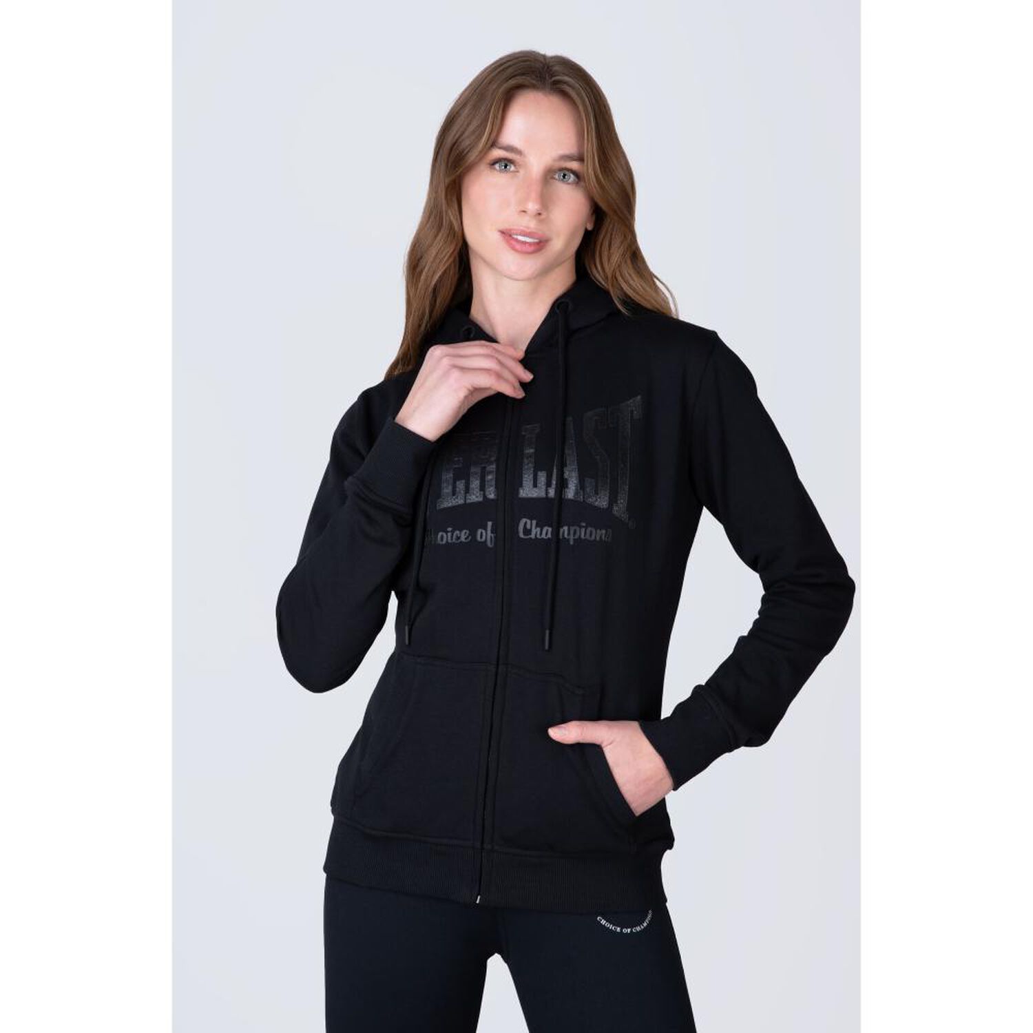 Chaqueta Hood Classic Negro Everlast image number 0.0