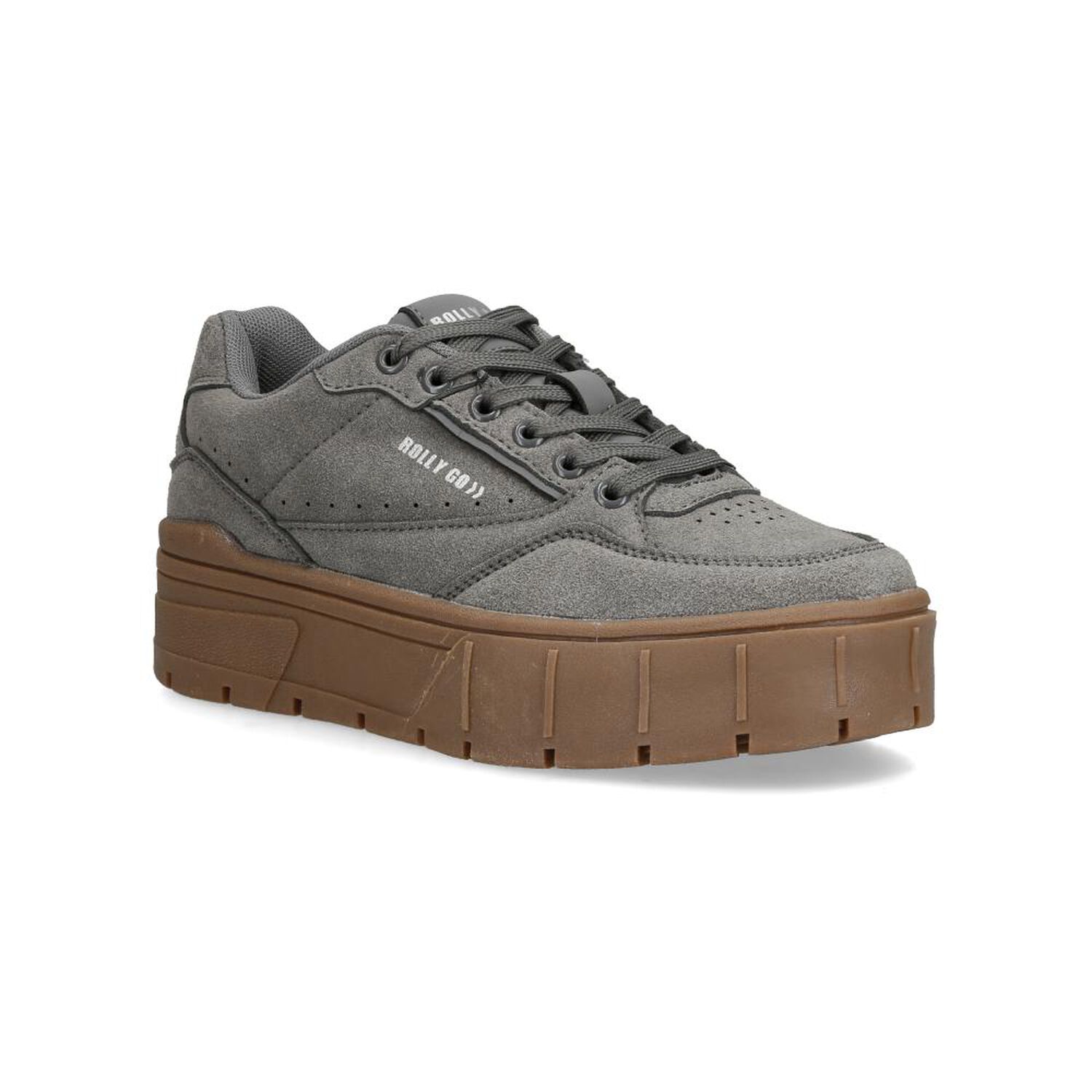 Zapatilla Urbana Mujer Rolly Go Grey image number 0.0