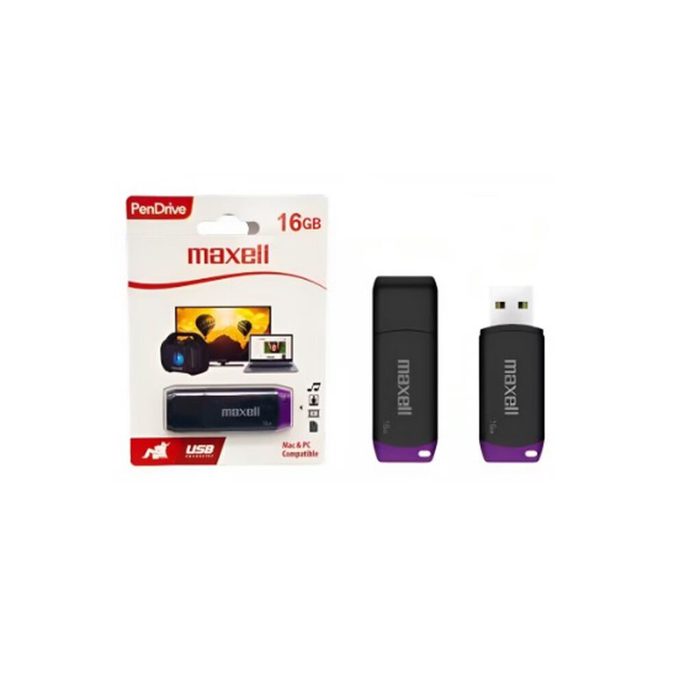 Pendrive Maxell Usb 16 Gb Compatible Con Mac/pc image number 0.0