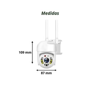 Camara Ptz Seguridad Smart Hd Wi-fi 360 Exterior Interior