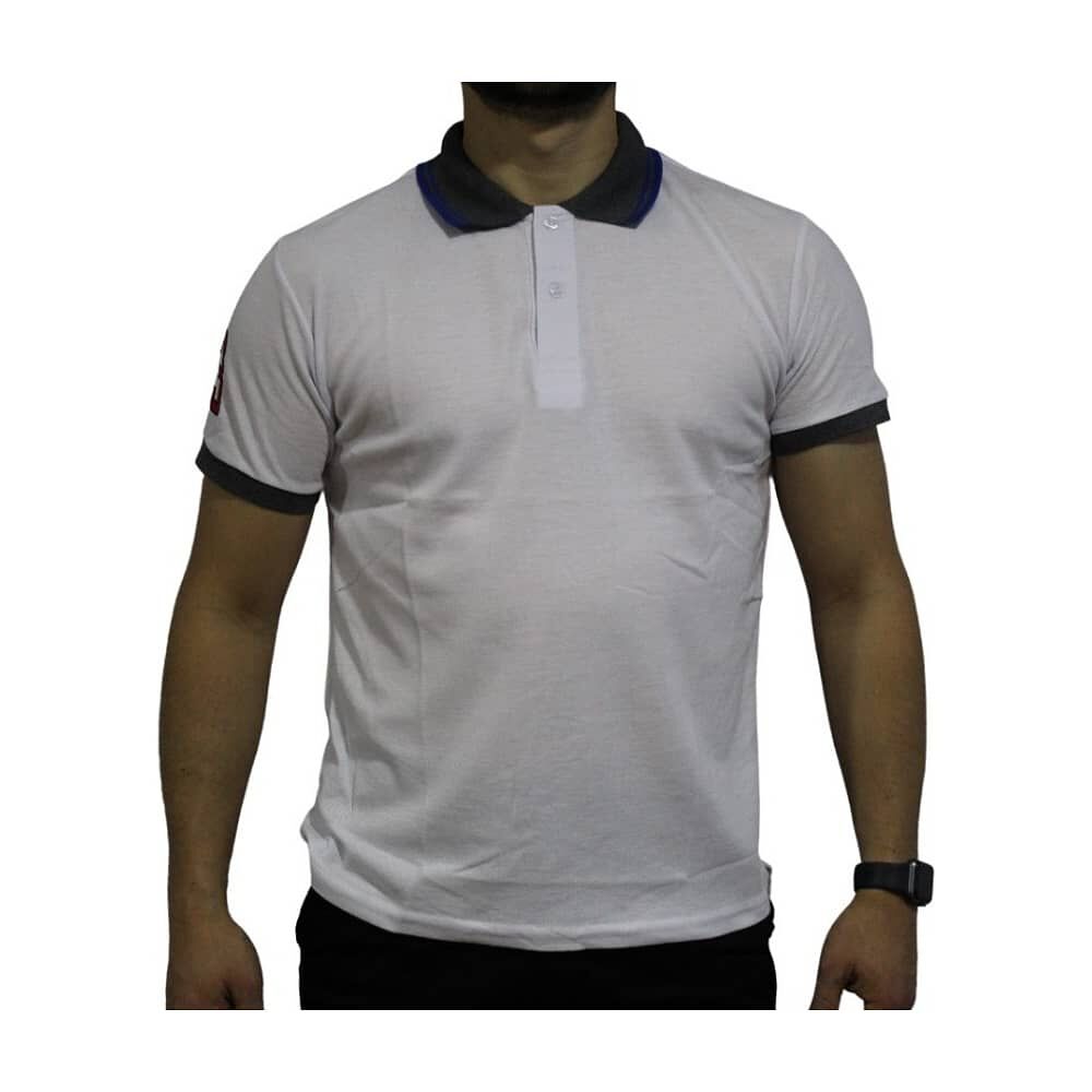 Polera Pique Slim Fit Blanco image number 0.0