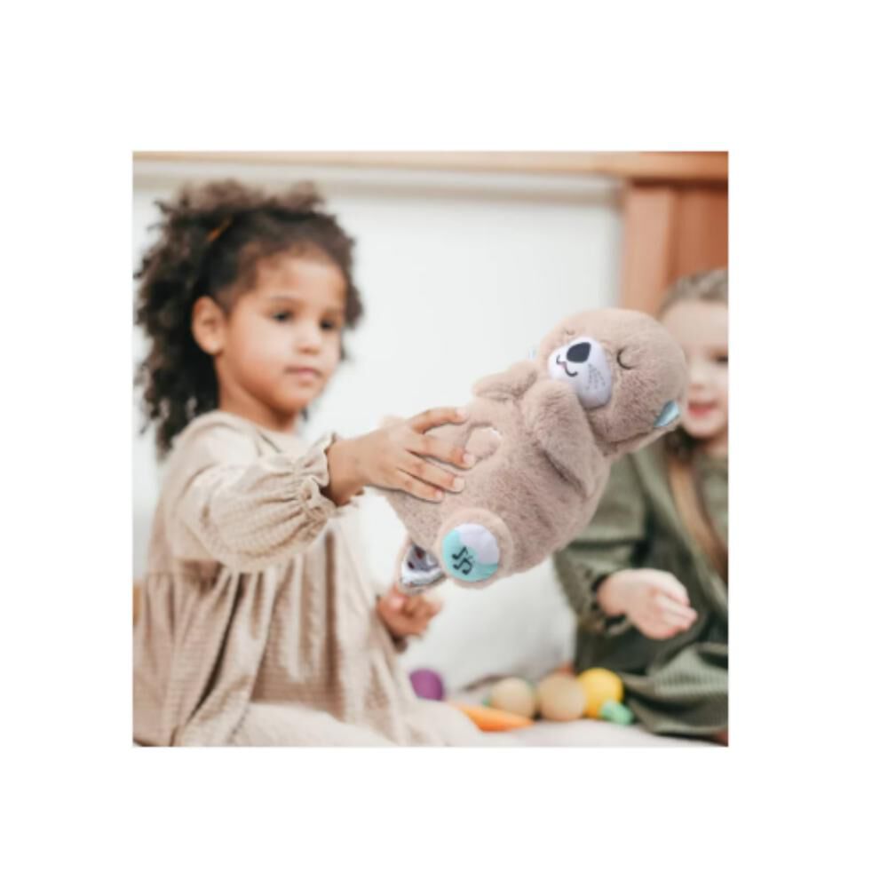 Nutria Peluche Relajante Luz Musical Juguete Respiraci&oacute;n image number 11.0