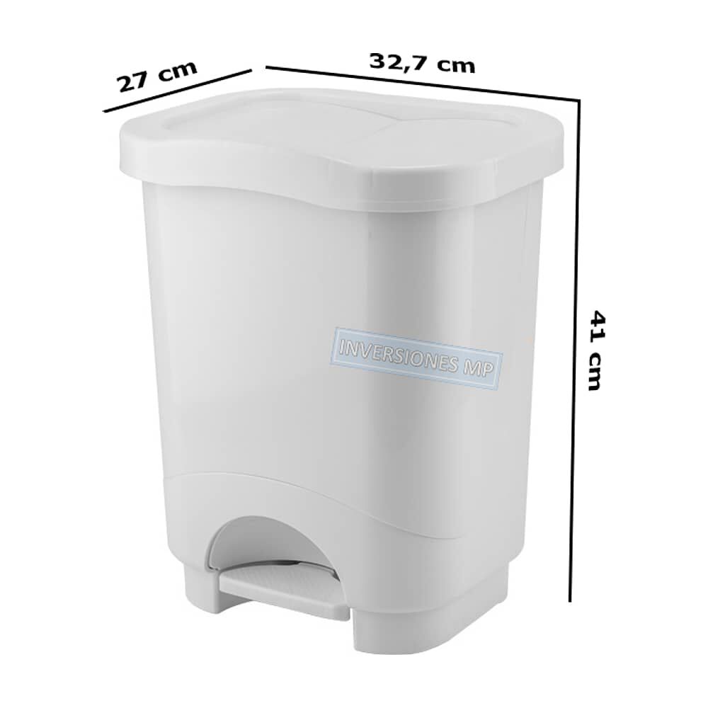 Basurero De Pedal Modelo Danubio 19 Litros image number 2.0