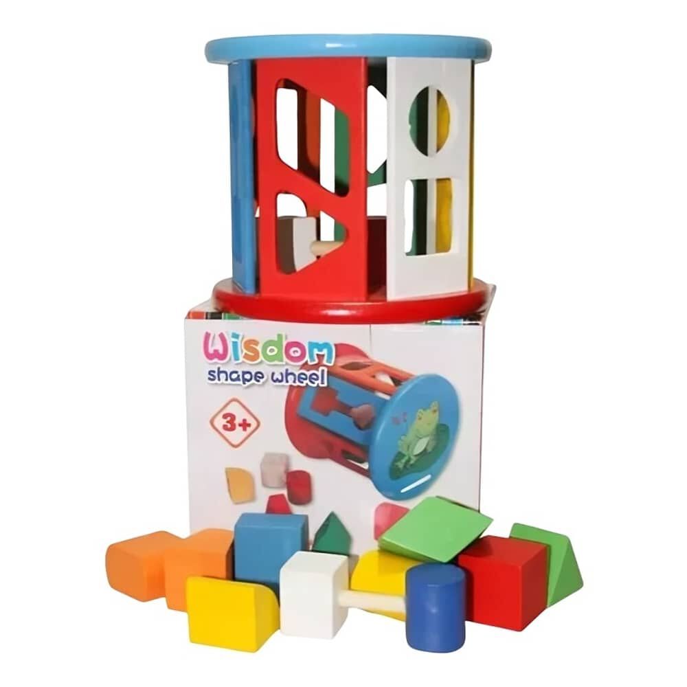 Juguete Cilindro Encaje Madera image number 2.0