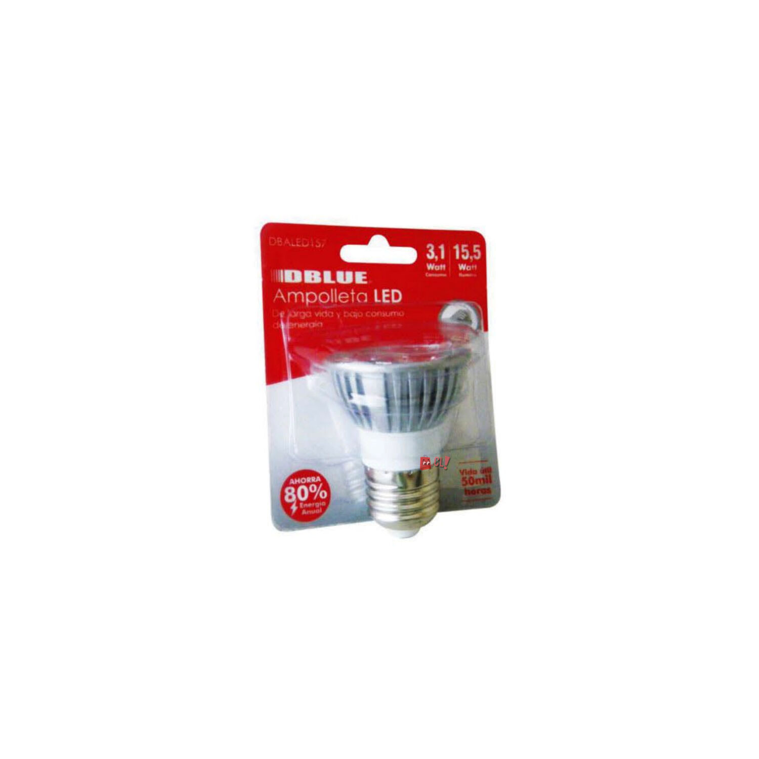 Ampolleta Led 3,1w Conector E27 - Ps image number 2.0