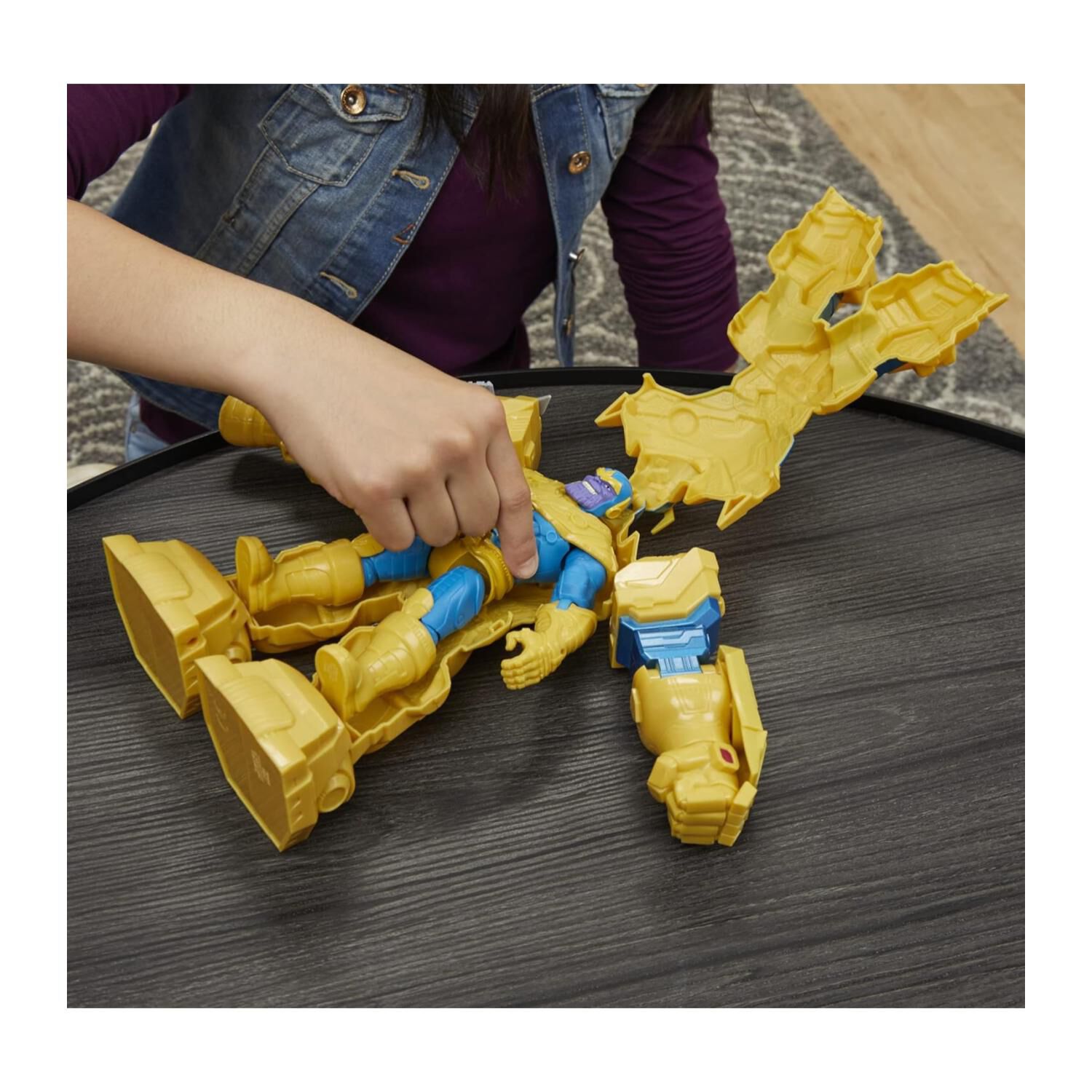 Juguete Figura De Accion Thanos Avengers Mech Strike image number 1.0