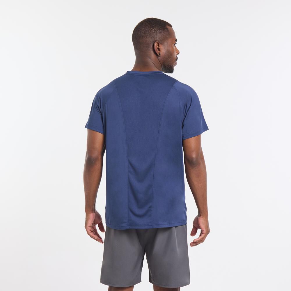 Polera Deportiva Manga Corta Cuello Redondo Hombre Wetland image number 3.0
