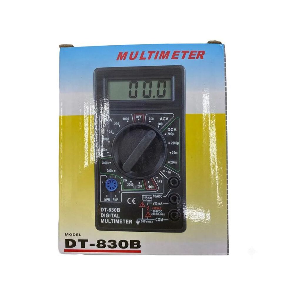 Tester Multimetro Digital Dt830b Medidor De Voltaje image number 1.0