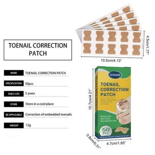 Pack X3 Pegatina De Correcci&oacute;n De Incrustaciones De Dedos Del Pie