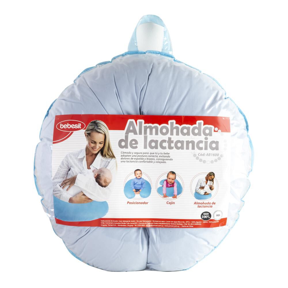 Almohada Lactancia Celeste Bebesit image number 1.0