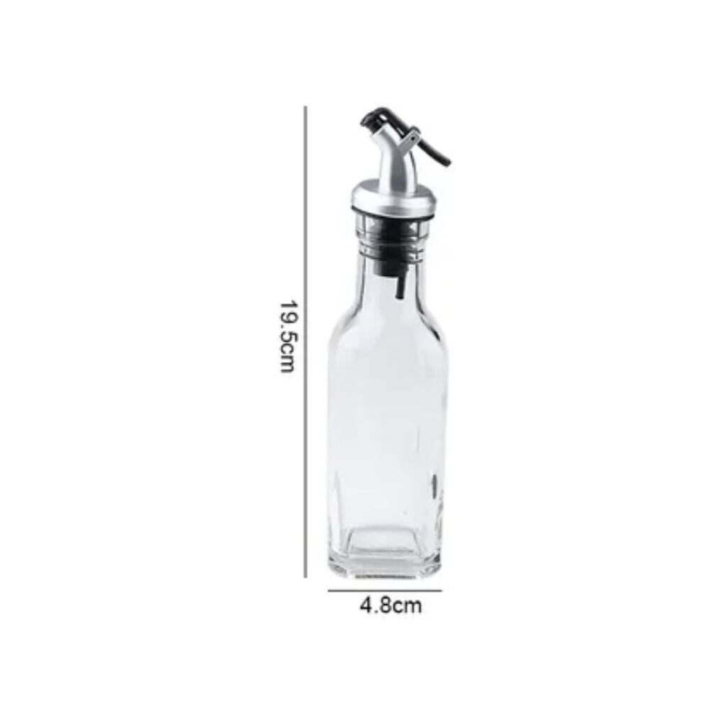 Botella Dispensadora De Aceite Y Vinagre De Vidrio De 150 Ml image number 2.0