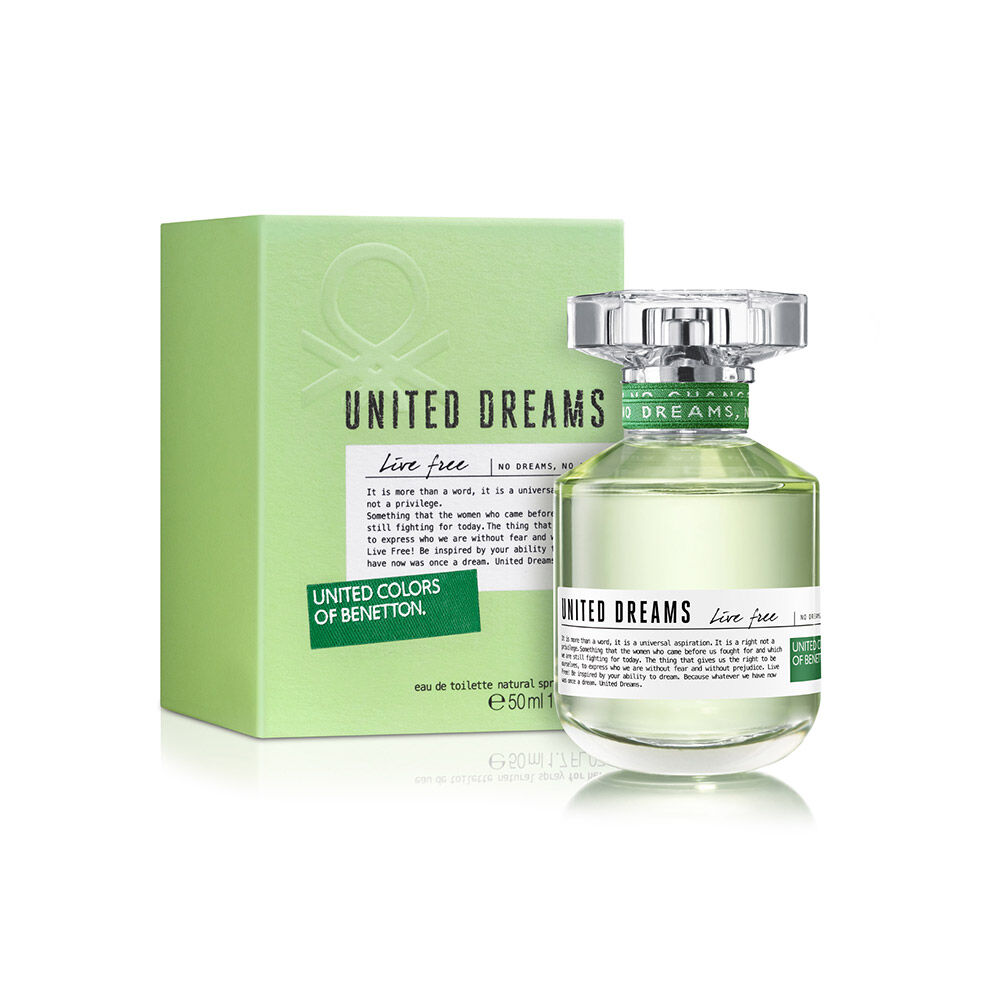 Perfume Benetton United Dreams Live Free 50 Ml Edt En Oferta Hites Com 50ml united colors of benetton energy woman eau de toilette perfume mujer 1.6 oz. perfume benetton united dreams live free 50 ml edt