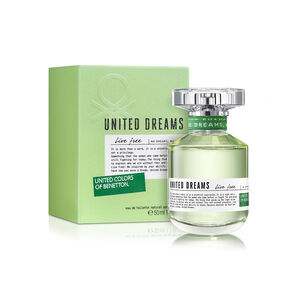 Perfume mujer Benetton United Dreams Live Free / 50 Ml / Edt /