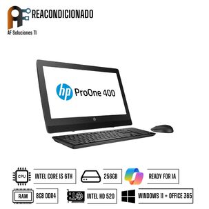 Aio Hp Proone 400 G2 (i3 6th - 8gb - 256gb)(windows11-office365)reacondicionado.