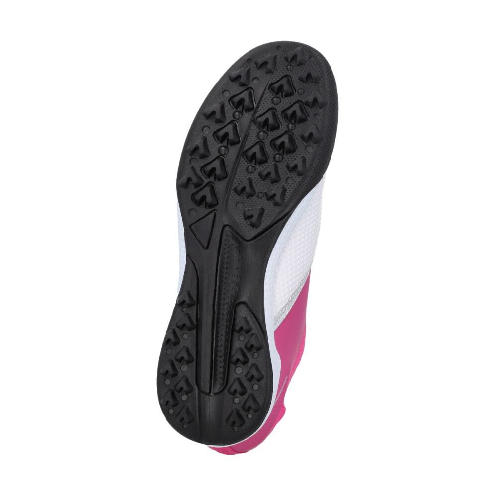 Zapatilla Fútbol Niño Spalding Blanco/rosado image number 4.0