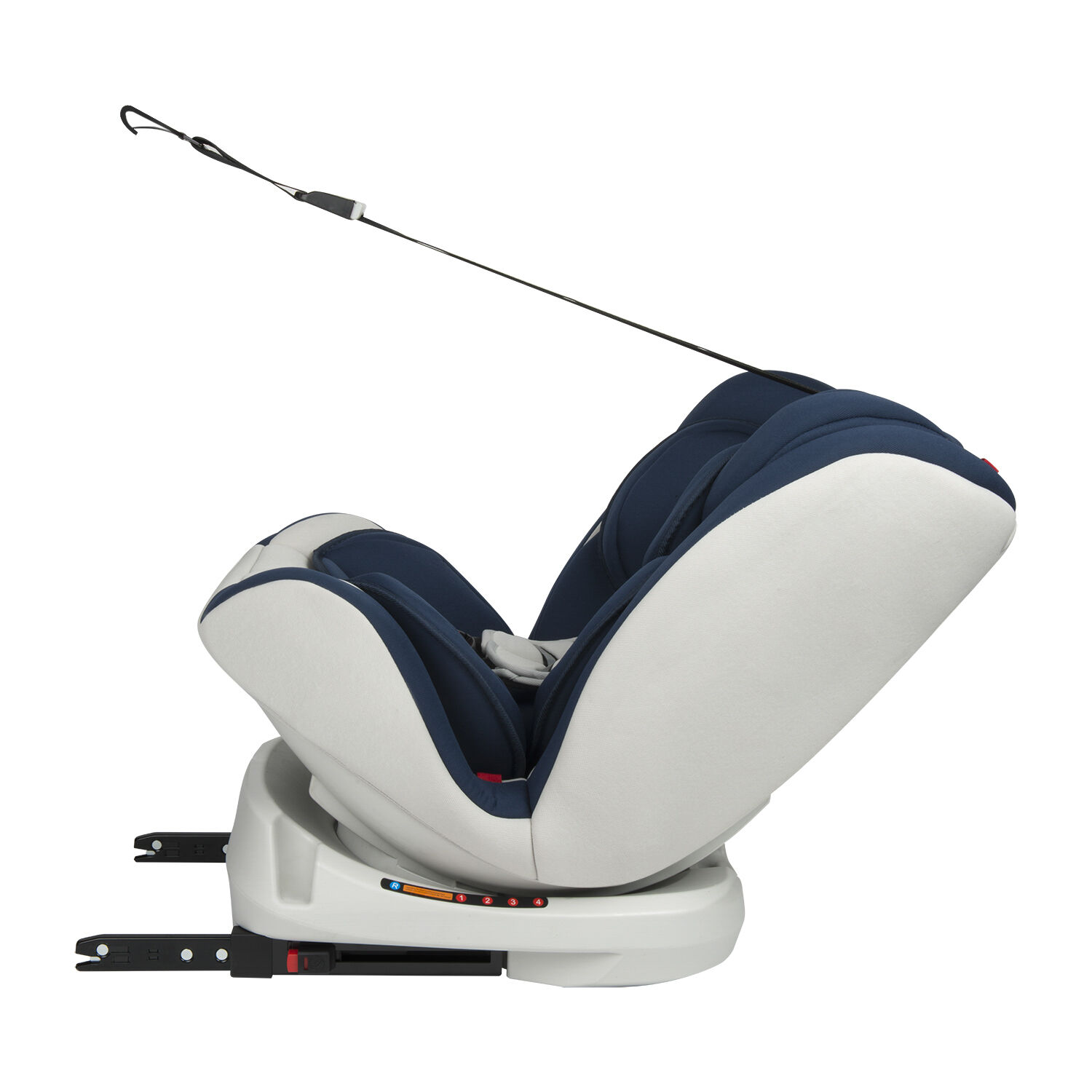 Silla De Auto Convertible Apolo Isofix 360&deg; Azul image number 3.0