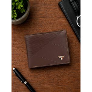 Billetera Hombre Enzo Caf&eacute; Con Monedero Carven Paris