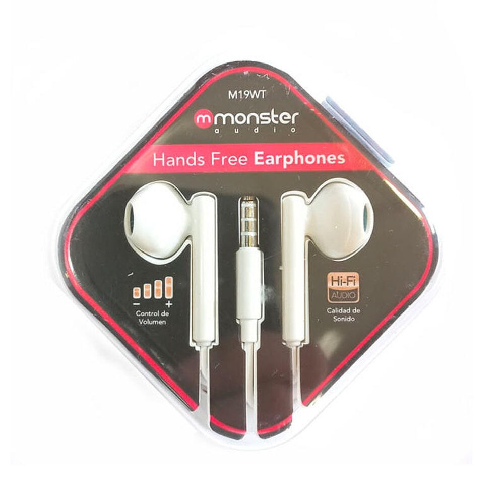 Audifonos Alambricos Manos Libres M19 Monster image number 2.0