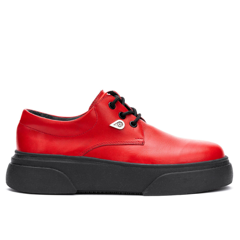 Zapato Cuero Gerda Roja Landazuri image number 0.0
