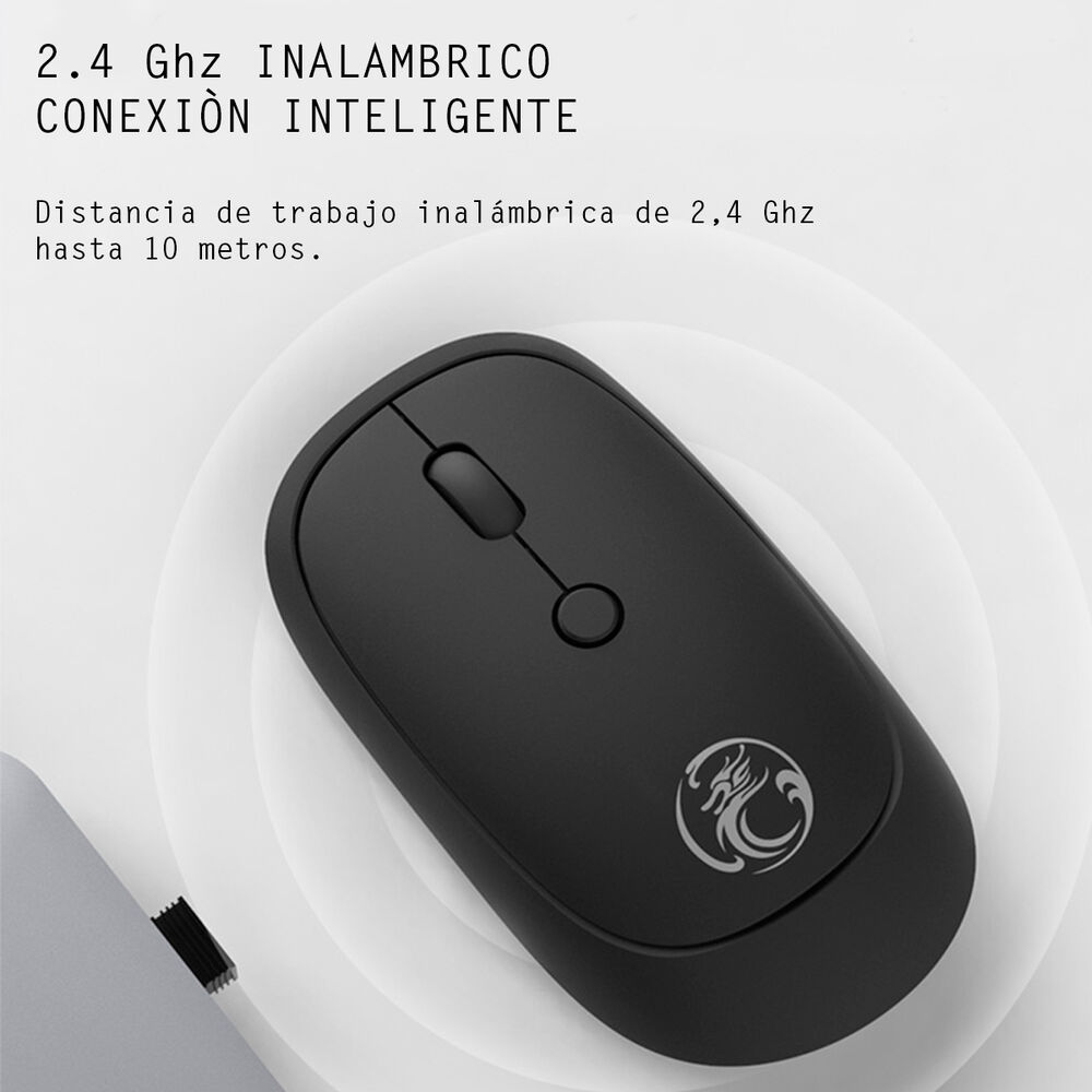 Mouse Óptico Imice G3 Wireless Inalámbrico 1600 Dpi image number 5.0