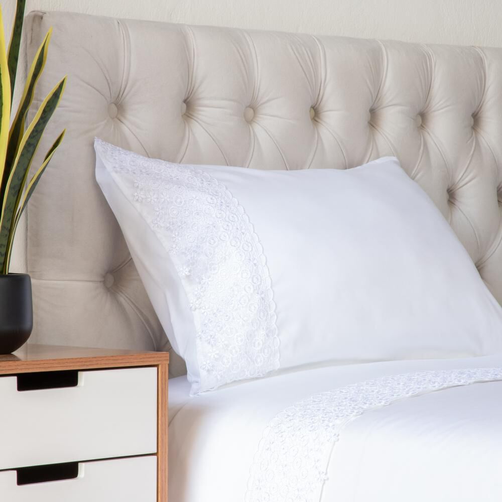 Juego De Sábanas Belle Noite Macrame / 1.5 Plazas image number 1.0