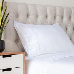 Juego De Sábanas Belle Noite Macrame / 1.5 Plazas Juego De Sábanas Belle Noite Macrame / 1.5 Plazas