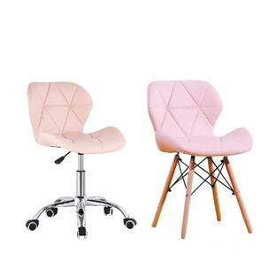 Set De 2 Sillas Mariposas Para Manicurista
