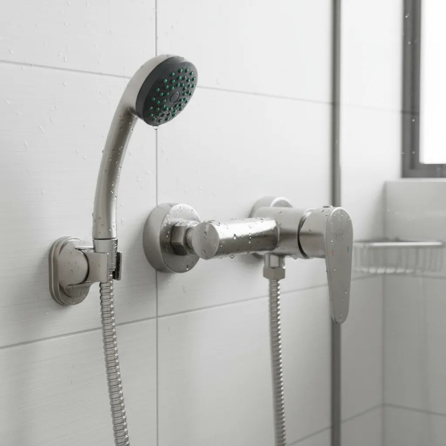 Monomando Llave Grifo Para Ducha Modelo Vermont Marca Pmb image number 3.0