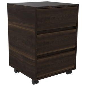 Cajonera Con Ruedas Fm-007o Café Oscuro
