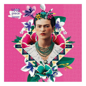 Rompecabeza De Frida Kahlo: Pink - 1000 Piezas