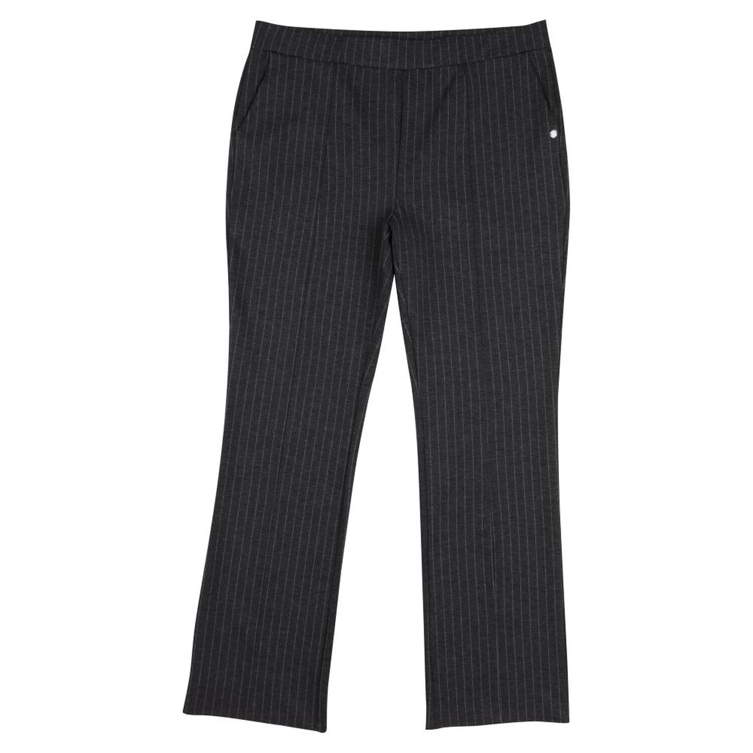 Pantal&oacute;n Tela Fantasia Pretina Trasera Elasticada Tiro Medio Regular Mujer Lesage image number 0.0