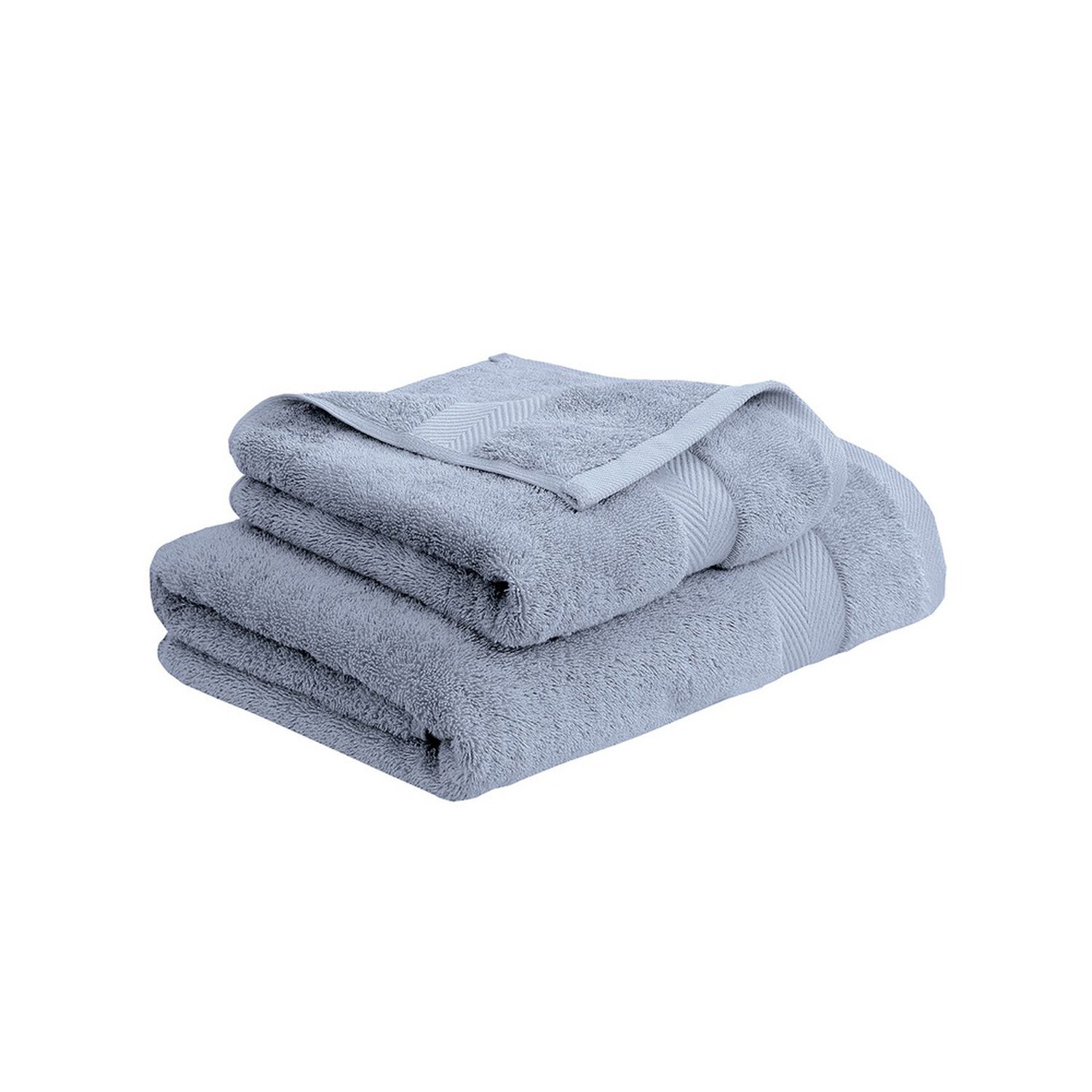 Juego Toalla Andes 2 Piezas 600 Gr Gris image number 1.0