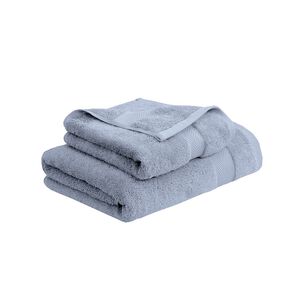 Juego Toalla Andes 2 Piezas 600 Gr Gris