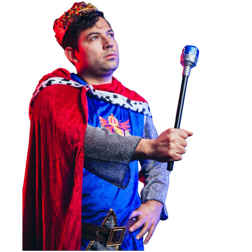 Cetro Real Medieval Accesorio Para Disfraz Rey Color image number 0.0