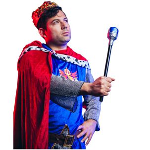 Cetro Real Medieval Accesorio Para Disfraz Rey Color