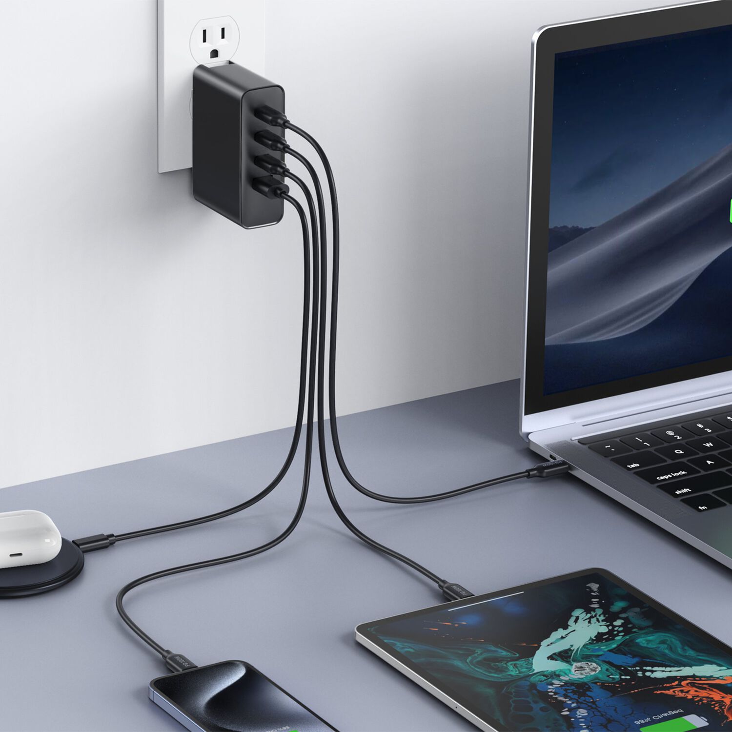 Cargador Port&aacute;til Universal 100w + Cable Usb-c Master-g image number 12.0