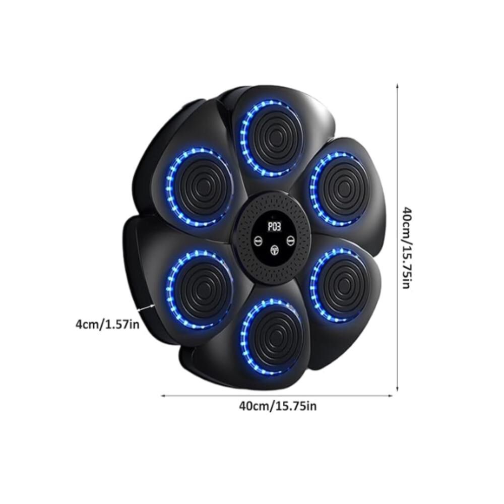 Maquina De Boxeo Guantes Artes Marciales Música Bluetooth image number 6.0