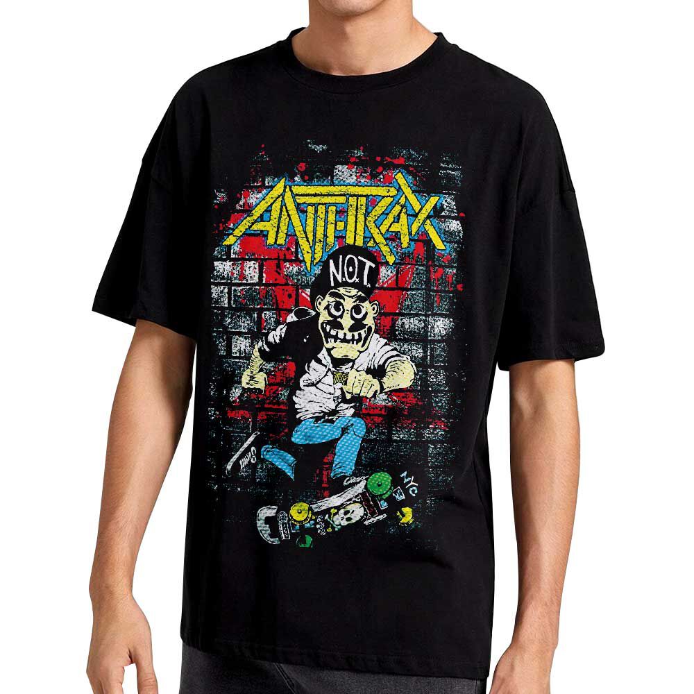 Polera Estampada Anthrax Not Man image number 1.0