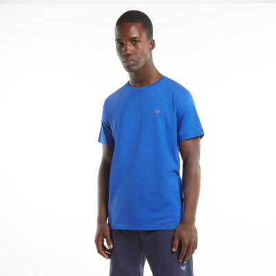 Polera Deportiva Estampado Frontal Manga Corta Hombre Wetland