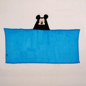 Manta Capucha 3d 70x150cm Mickey