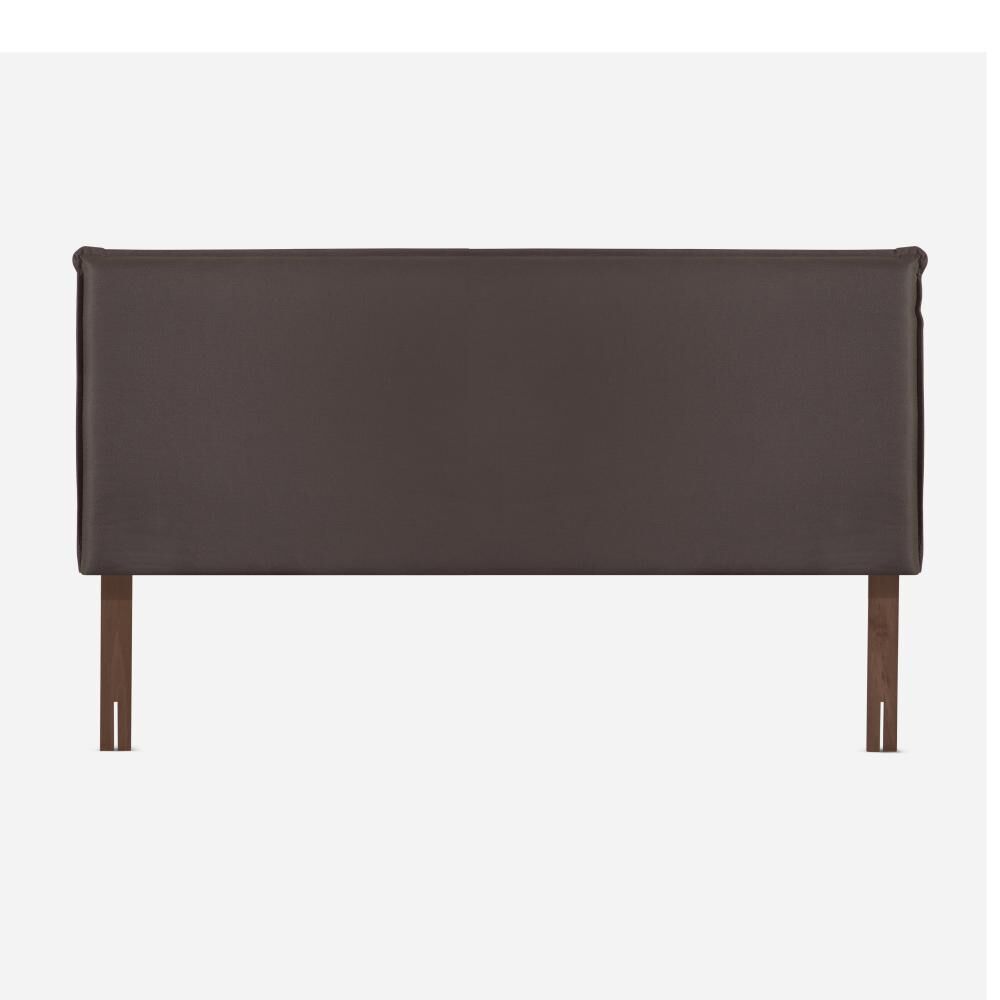 Cama Europea Rosen New Style 4 Plus / King / Base Dividida  + Respaldo Maurice Chocolate image number 1.0
