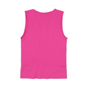 Polera Crop Sin Mangas Cuello V Mujer Kimera