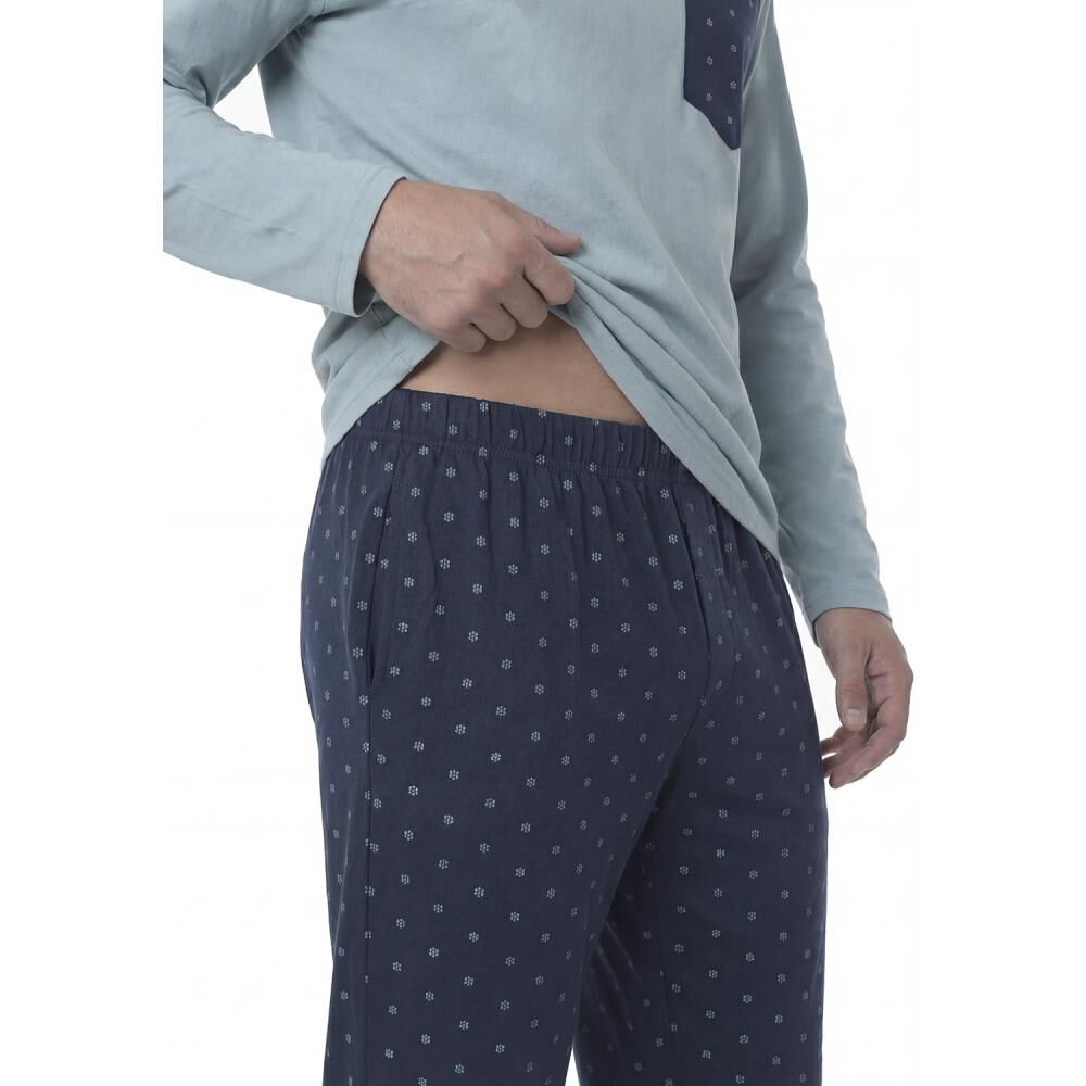 Pijama Largo Hombre Kayser image number 3.0